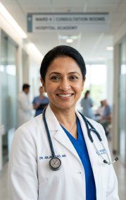 Dr. Sarah Al-Maktoum, Medical Director at Dubai Aesthetic Center
