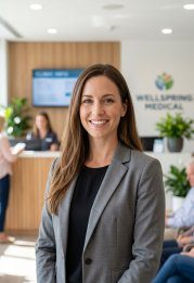 Elena Rostova, Clinic Manager at UAE Laser & Skin Institute